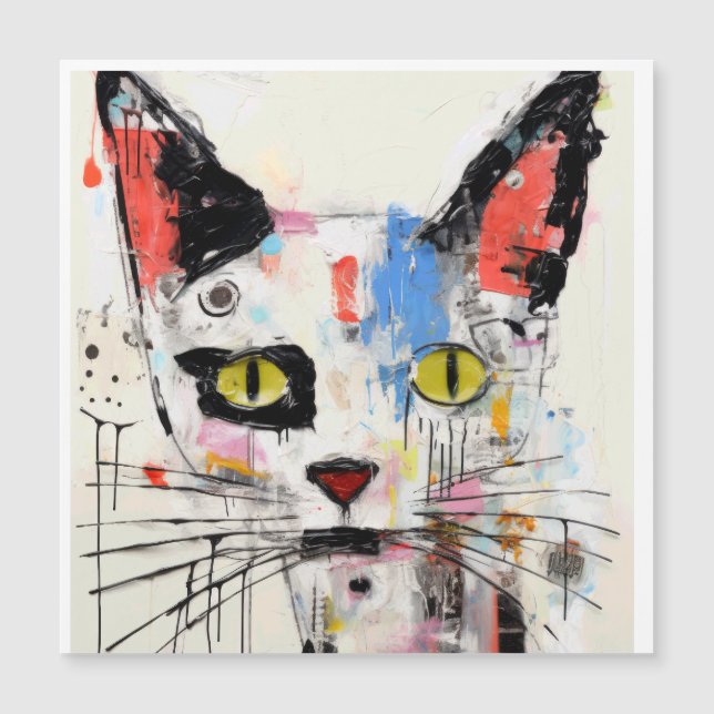 Graffiti Cat Urban Cool Feline (Framsida)