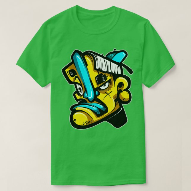 Graffiti Character 2 T Shirt (Design framsida)