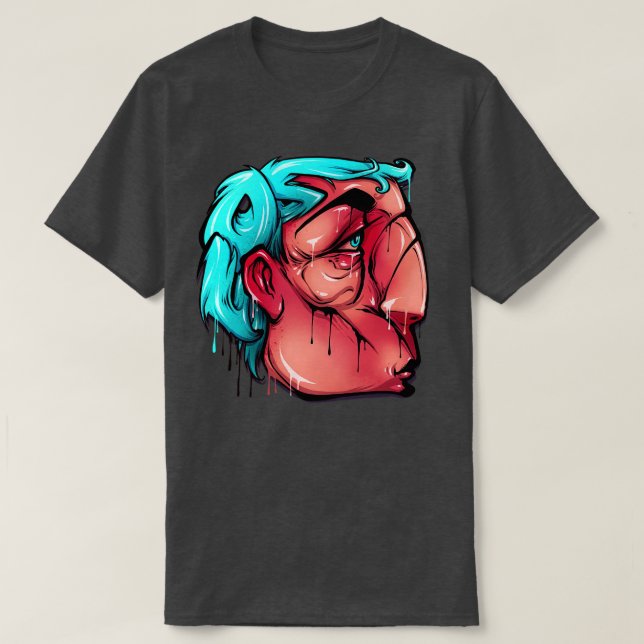 Graffiti Character T Shirt (Design framsida)