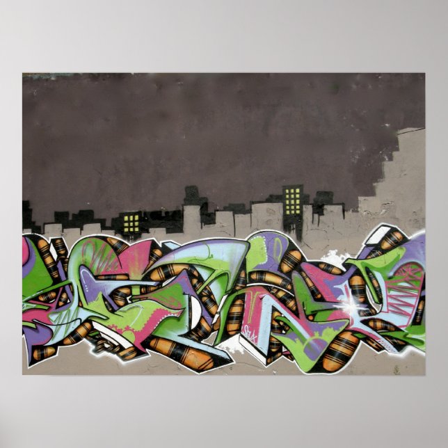 Graffiti - City i Play Poster (Framsidan)