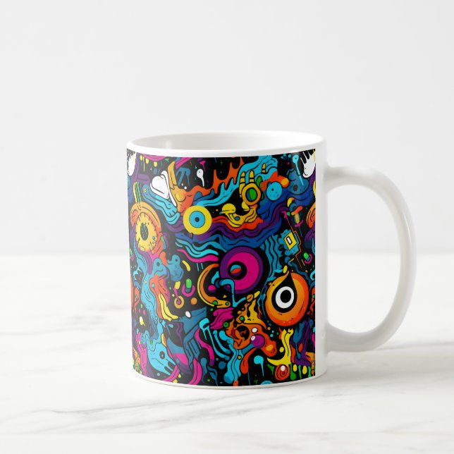 Graffiti Coffee Mugg (Höger)