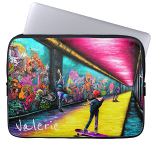 Graffiti Coming to Live Laptop Fodral