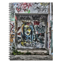 Graffiti Coola Modern Urban Street Art Anteckningsbok