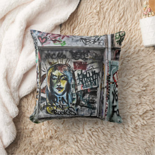 Graffiti Coola Modern Urban Street Art Kudde