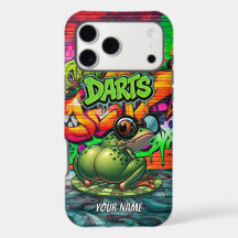 Graffiti Darts Groda iPhone / iPad-fodral