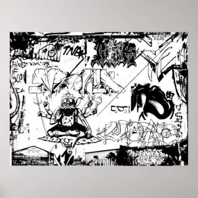 Graffiti Delight Poster (Framsidan)