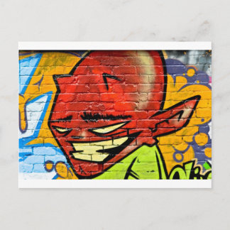 Graffiti Demon Vykort