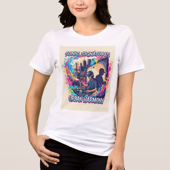 Graffiti DJ Sonic Tag T-shirt (Framsida)