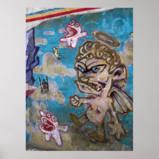 Graffiti - Djävulen eller Angel? Poster