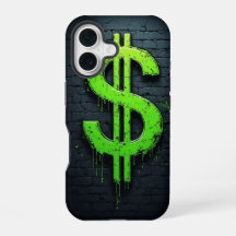 Graffiti Dollar-tecken – Urban pengskonst Telefonf
