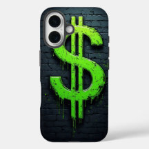 Graffiti Dollar-tecken – Urban pengskonst Telefonf