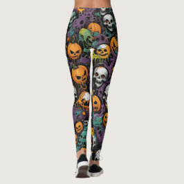 Graffiti Döskallars Leggings