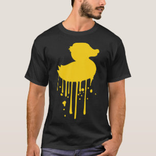 Graffiti drop spray frimärke silhouette kraky bost t shirt