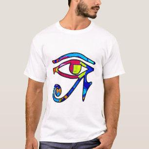 Graffiti Egyptian Öga Öga av Horus T Shirt