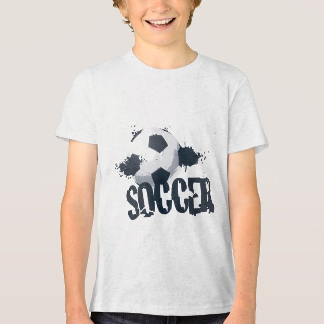 Graffiti-fotbollströja för barn t shirt (Framsida)