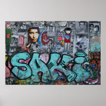 Graffiti-fotoposter