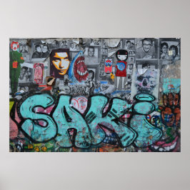 Graffiti-fotoposter Poster