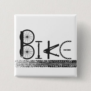 Graffiti från Bike Parts med Däck Tracks Knapp