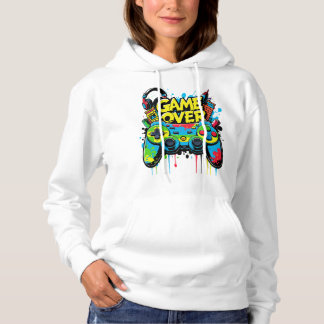 Graffiti Game Over Art Art - Colorful Street Stil  T Shirt