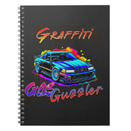 GRAFFITI GAS GUZZLER - DRIFT CAR ANTECKNINGSBOK
