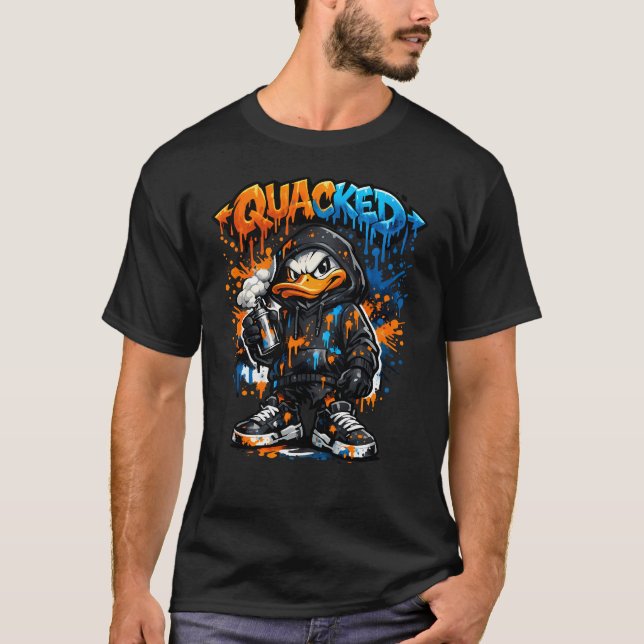 Graffiti-gatlopp Streetwear-mugg T Shirt (Framsida)