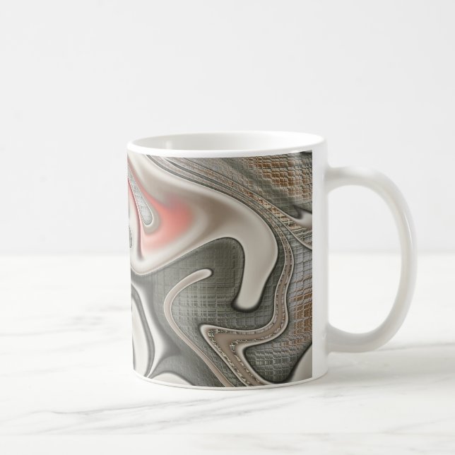 Graffiti Gnarly Fractal Kaffemugg (Höger)
