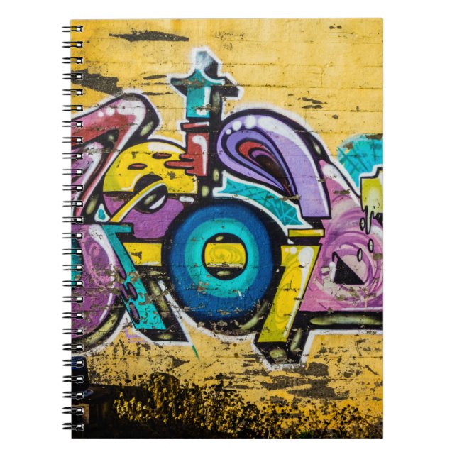 Graffiti, Grundarfjordur, Islandet Anteckningsbok (Framsidan)