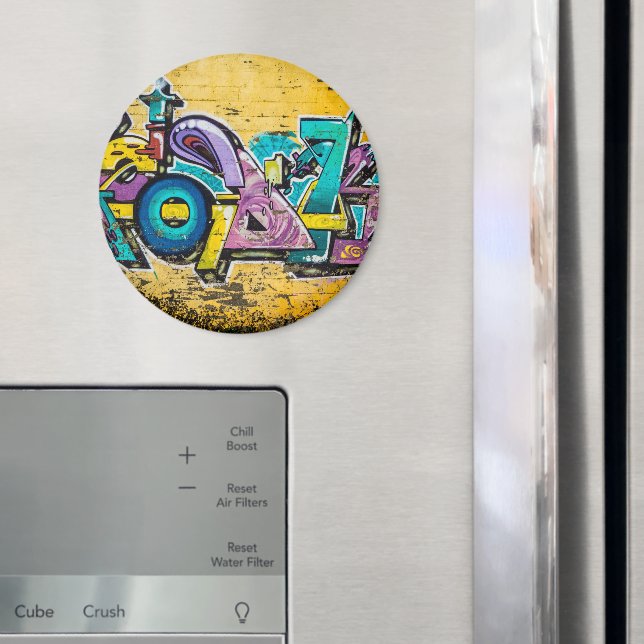 Graffiti, Grundarfjordur, Islandet Magnet (In Situ (Fridge))