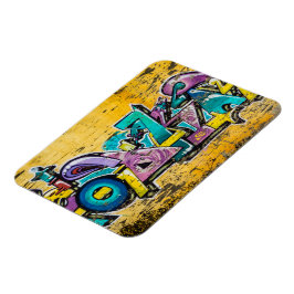 Graffiti, Grundarfjordur, Islandet Magnet