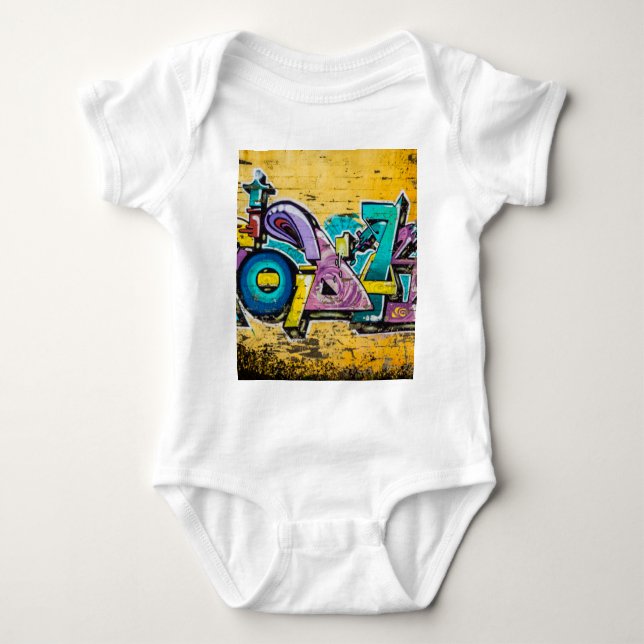 Graffiti, Grundarfjordur, Islandet T Shirt (Framsida)