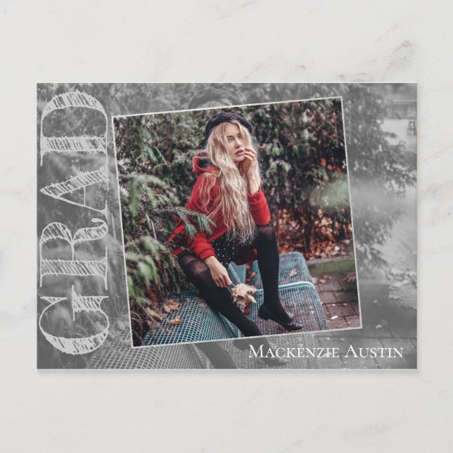 Graffiti Grunge Grad | Studenten Photo Tack Vykort (Framsida)