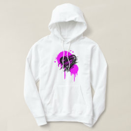 Graffiti Heart Hoodie, Skräja Hoodie