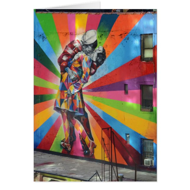 Graffiti i New York Hälsningskort (Framsidan)