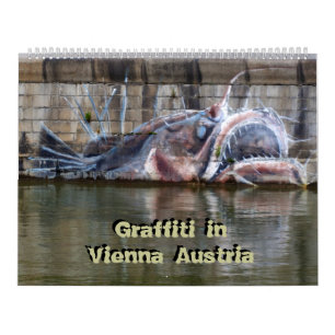 Graffiti i Wien 24-månaderskalender Kalender
