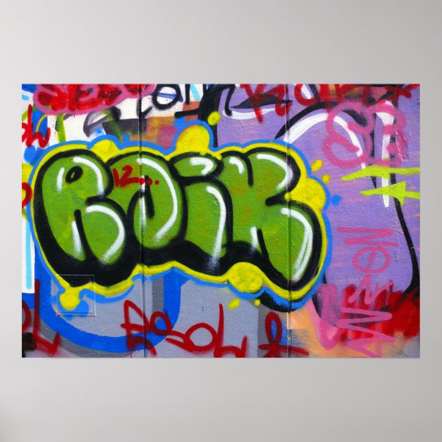 Graffiti III poster (Framsidan)