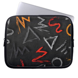 Graffiti illustration laptop fodral