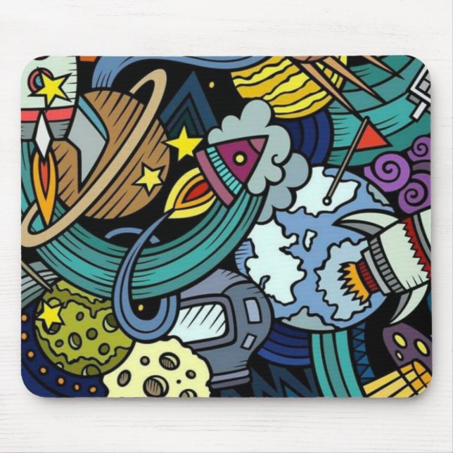 Graffiti illustration musmatta (Framsidan)