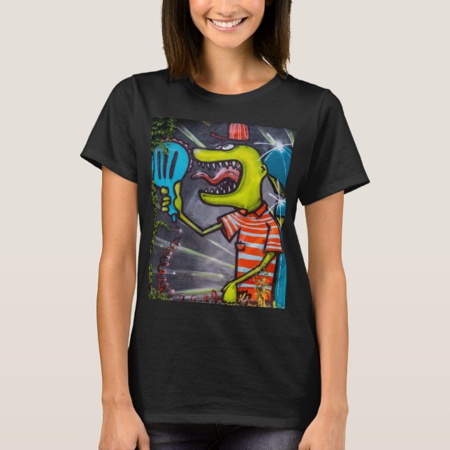 Graffiti in Decatur T Shirt (Framsida)