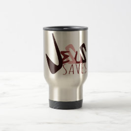 GRAFFITI JESUS SAVES in red Resemugg