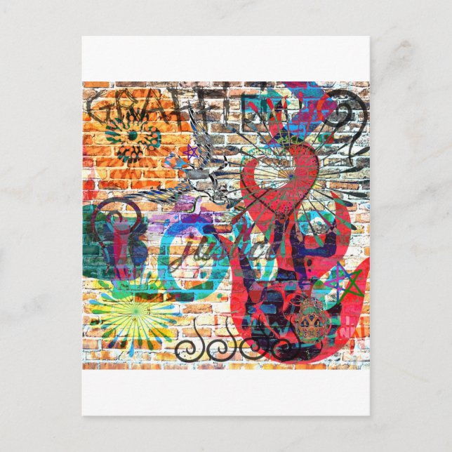 Graffiti Justice Vykort (Framsida)