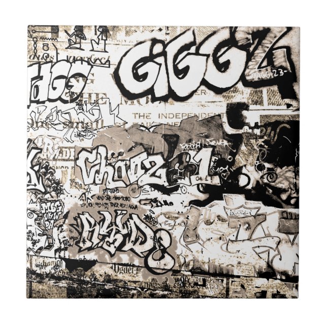 Graffiti Kakelplatta (Framsidan)