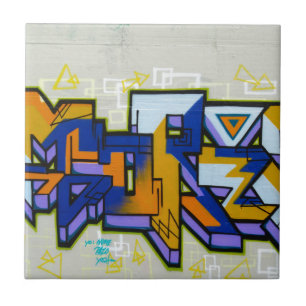 Graffiti Kakelplatta