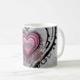 Graffiti KÄRLEK Kaffemugg