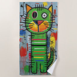 Graffiti Katt Gatukonst Karaktär