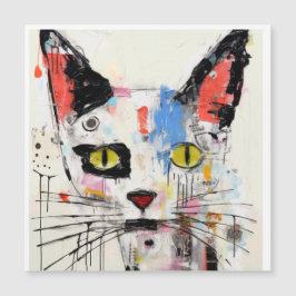 Graffiti Katt Urban Cool Katt