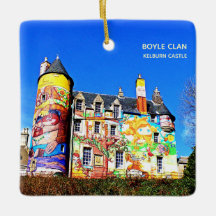 Graffiti Kelburn Castle Boyle Klan Träd Ornament