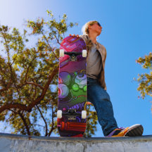 Graffiti konst Skateboard