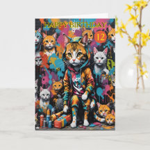 Graffiti Konstnärslegenden Cat 12-Årsdag