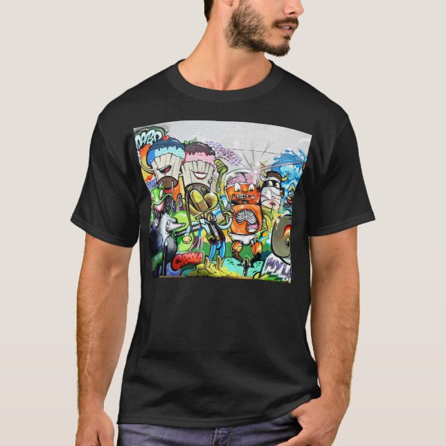 Graffiti Kul T-shirt (Framsida)