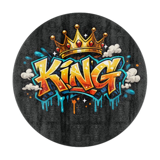Graffiti Kung av Crowned Street (Framsidan)